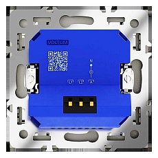 Светорегулятор встраиваемый Voltum S70 поворотно-нажимной 600 Вт, (сталь) VLS070305 1