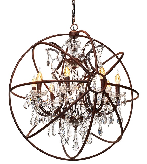 Подвесная люстра Loft IT Foucaults Orb Crystal Loft1897/6 изображение 5 Подвесная люстра Loft IT Foucaults Orb Crystal Loft1897/6 Фото № 5