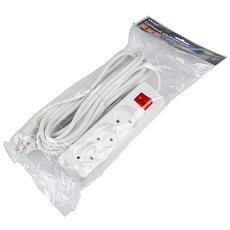 Удлинитель Uniel Ultra 3гн х 10м б/з S-CU3-7B White UL-00009997 2