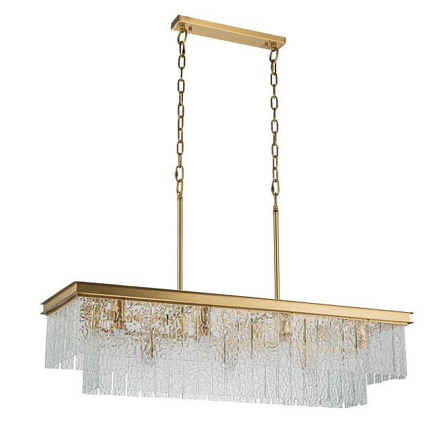 Подвесная люстра Belfast Harland 6308-10C BR CL Фото № 1