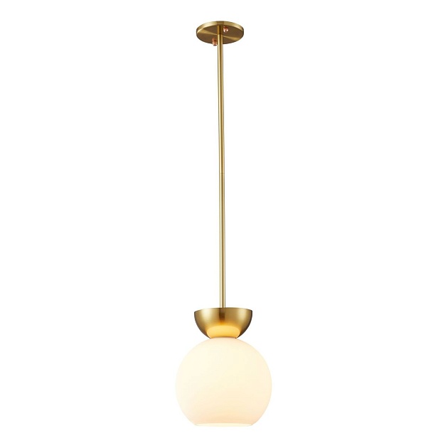 Подвесной светильник iLamp Mono P6079-1 GD+WH Фото № 2