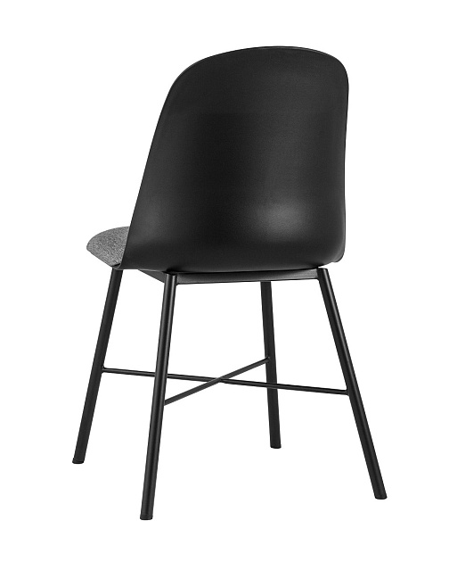 Кухонный стул Stool Group Shell с мягким сиденьем черный 8336 black изображение 5 Кухонный стул Stool Group Shell с мягким сиденьем черный 8336 black Фото № 5