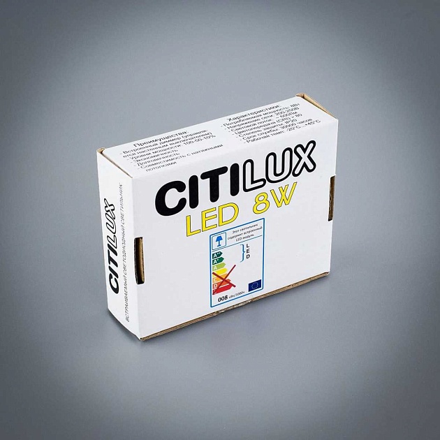 Встраиваемый светодиодный светильник Citilux Омега CLD50K082 Фото № 6