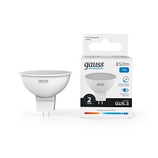 Лампа светодиодная Gauss GU5.3 11W 6500K матовая 13531 2