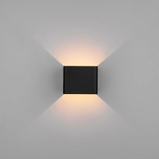 Настенный светодиодный светильник Elektrostandard Corudo Led черный MRL Led 1060 a053071 3