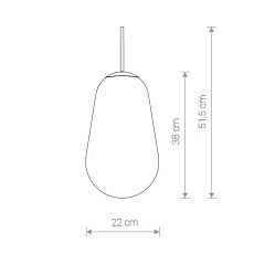 Плафон Nowodvorski Cameleon Pear M 8533 1