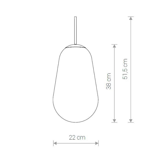 Плафон Nowodvorski Cameleon Pear M 8533 фото 2