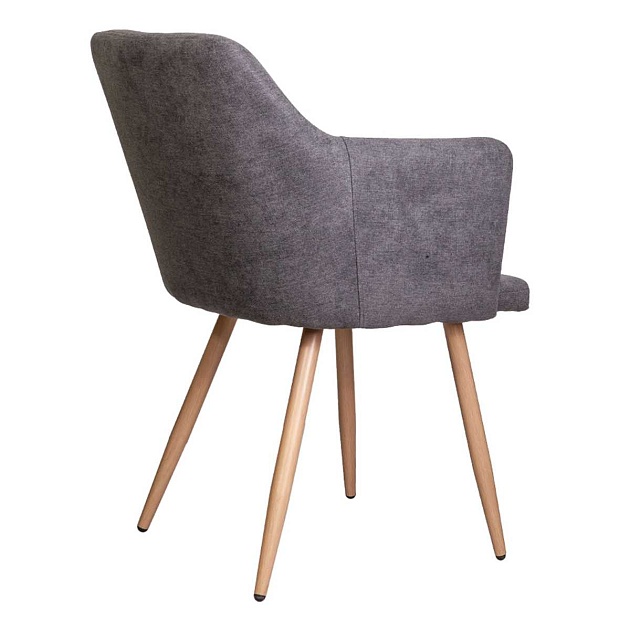 Кресло AksHome Brit темно-серый, ткань 63398 изображение 4 Кресло AksHome Brit темно-серый, ткань 63398 Фото № 4