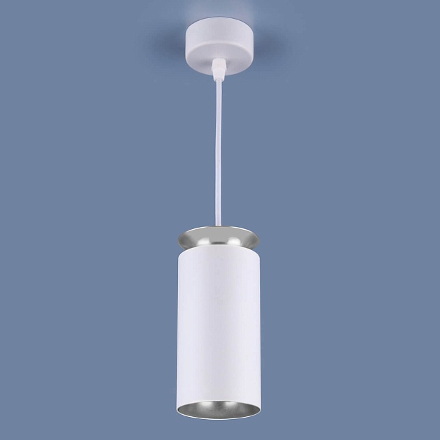Подвесной светодиодный светильник Elektrostandard DLS021 9+4W 4200К белый матовый/серебро a045502 фото 5
