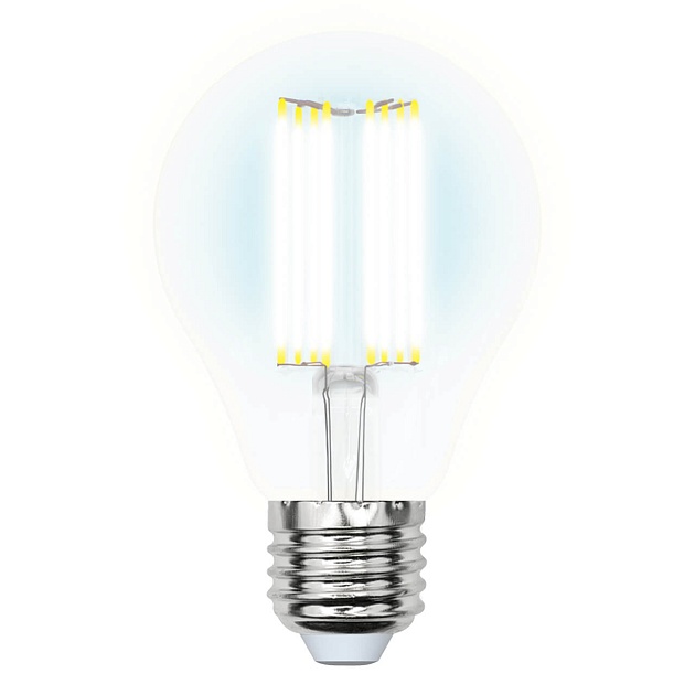 Лампа светодиодная филаментная E27 23W 4000K прозрачная LED-A70-23W/4000K/E27/CL PLS02WH UL-00005898 фото 