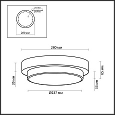 Настенный светильник Odeon Light Drops Holger 2746/2C 2