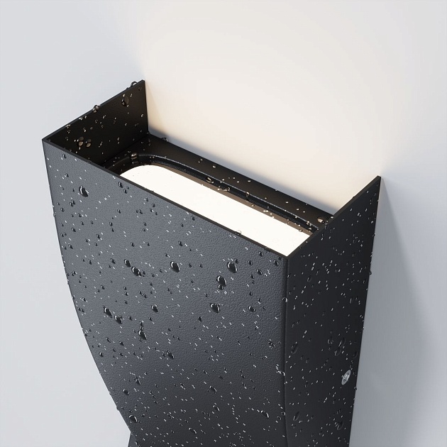 Уличный настенный светодиодный светильник Maytoni Twist O040WL-L11B3K изображение 5 Уличный настенный светодиодный светильник Maytoni Twist O040WL-L11B3K Фото № 5