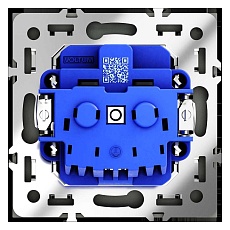 Розетка встраиваемая Voltum S70 с заземлением 16А, (титан) VLS040106 2