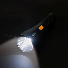 Ручной светодиодный фонарь Jazzway аккумуляторный 50 лм 200х55 Accu2-L1W-bk 2