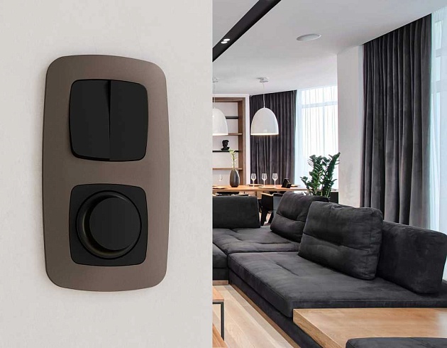 Лицевая панель выключателя AMBRELLA VOLT OP8030 Фото № 2