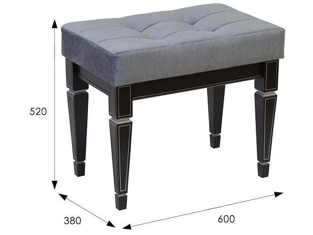 Банкетка Мебелик Васко В 97Н 001243 изображение 3 Банкетка Мебелик Васко В 97Н 001243 Фото № 3