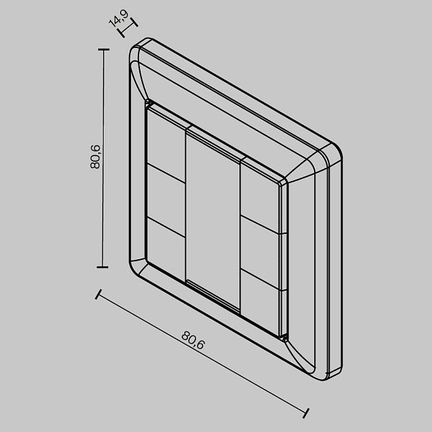 Панель управления Maytoni Lighting control 721045 Фото № 2