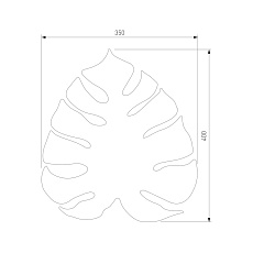 Настенный светильник TK Lighting 5422 Monstera 1