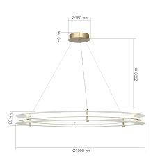 Подвесной светильник ST Luce FAGY SL6245.213.01 2