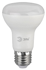 Лампа светодиодная ЭРА E27 8W 2700K матовая LED R63-8W-827-E27 R Б0050701 3