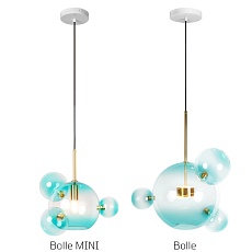 Подвесной светильник Loft IT Bolle 2027-P4 Blue mini 1