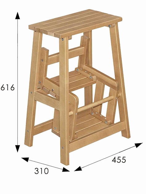 Стул-стремянка Мебелик 007575 изображение 4 Стул-стремянка Мебелик 007575 Фото № 4