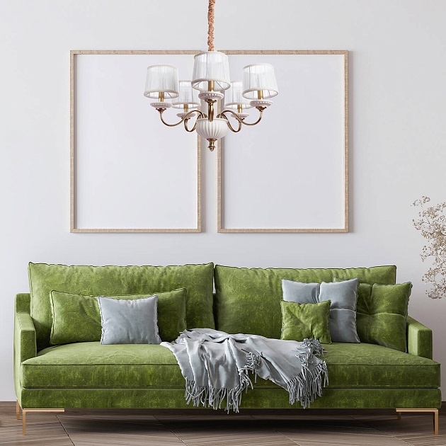 Подвесная люстра Divinare Dolce 1175/01 LM-5 Фото № 8