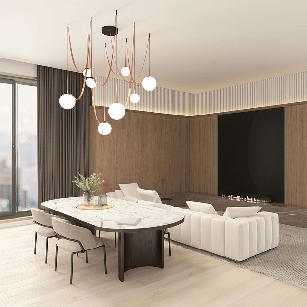 Трековый светильник Denkirs Belty Orb DK5555-BK Фото № 6