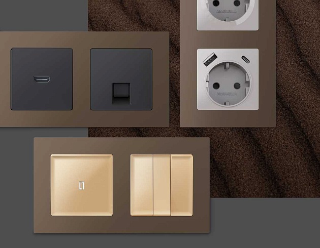 Рамка AMBRELLA VOLT AF220634 Фото № 2