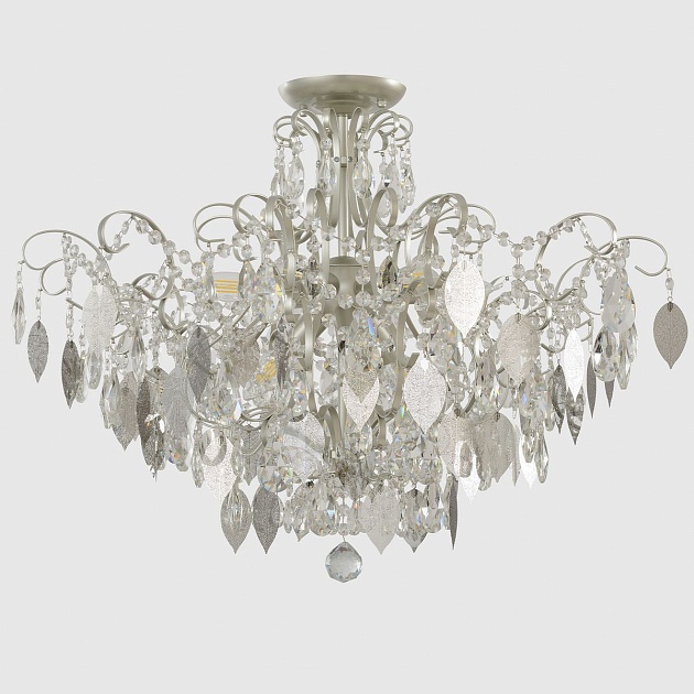 Потолочная люстра Crystal Lux Esmiralda PL9 Silver Фото № 4