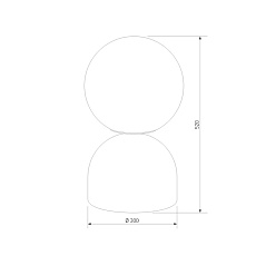 Настольная лампа TK Lighting 11498 Miki a072569 1