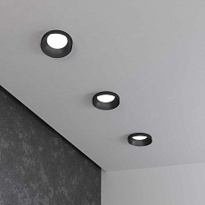 Встраиваемый светильник Elektrostandard 111 MR16 черный a053336 2