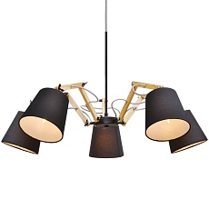 Подвесная люстра Arte Lamp Pinoccio A5700LM-5BK 4