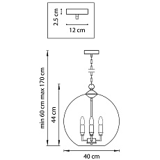 Подвесная люстра Lightstar Sferico 729134 2