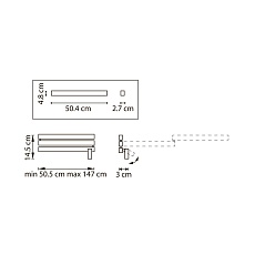 Бра (светильник настенный) Dive Lightstar 740647 1