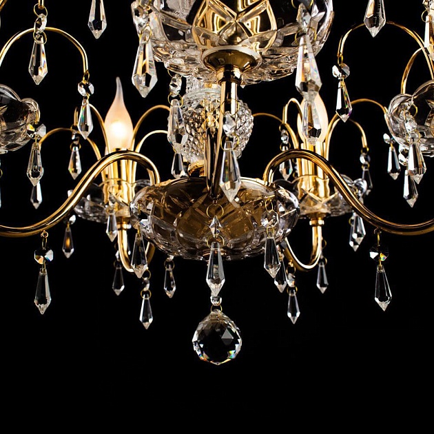Подвесная люстра Arte Lamp Sparkles A3054LM-5GO Фото № 3