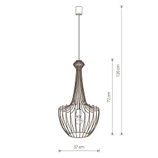 Подвесной светильник Nowodvorski Luksor 8851 1