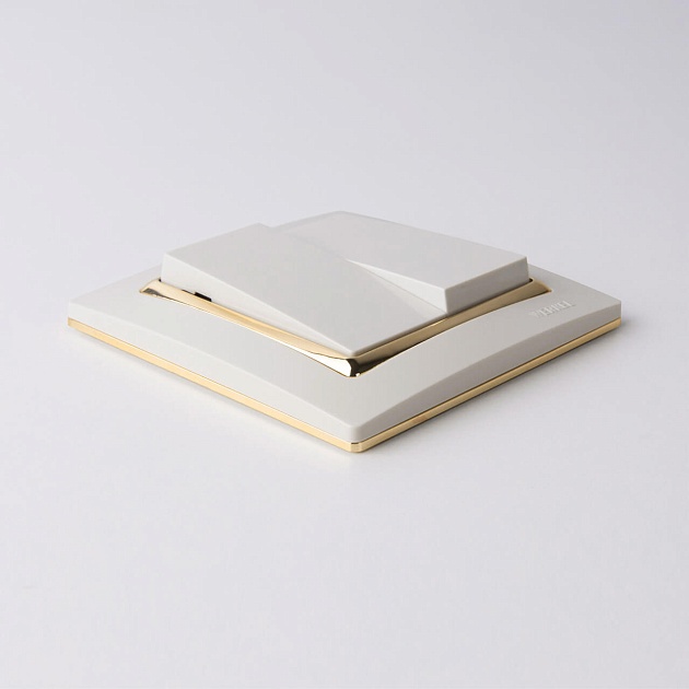 Выключатель двухклавишный Werkel слоновая кость W1120003 4690389155604 изображение 4 Выключатель двухклавишный Werkel слоновая кость W1120003 4690389155604 Фото № 4