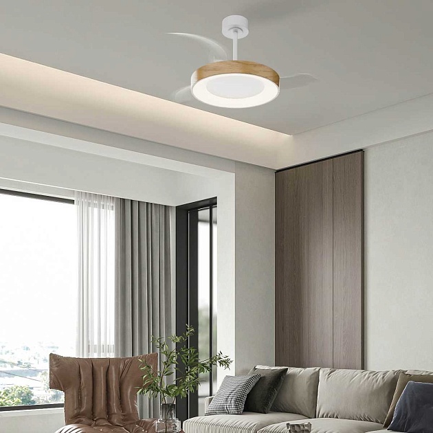 Люстра-вентилятор Mantra NISEKO FAN M 9011 изображение 6 Люстра-вентилятор Mantra NISEKO FAN M 9011 Фото № 6