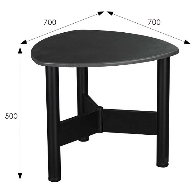 Журнальный стол Мебелик Саут 1Д 006056 изображение 3 Журнальный стол Мебелик Саут 1Д 006056 Фото № 3