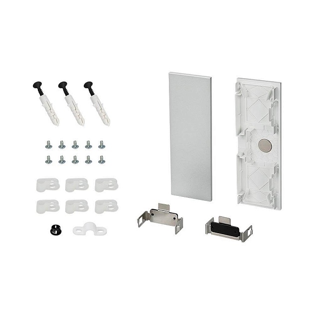 Набор заглушек Arlight S2-Wall-X2-H128 Silver 021232 изображение 1 Набор заглушек Arlight S2-Wall-X2-H128 Silver 021232 Фото № 1