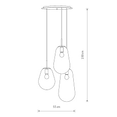 Подвесная люстра Nowodvorski Pear 7794 1