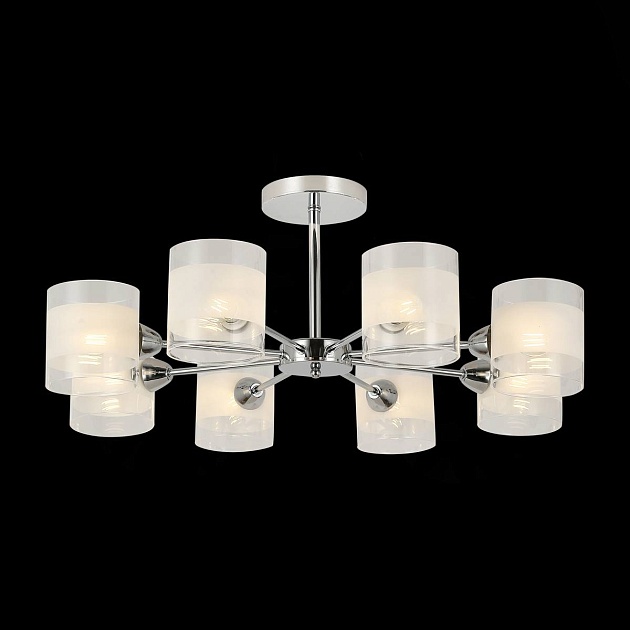 Потолочная люстра Evoluce Miento SLE102802-08 изображение 2 Потолочная люстра Evoluce Miento SLE102802-08 Фото № 2