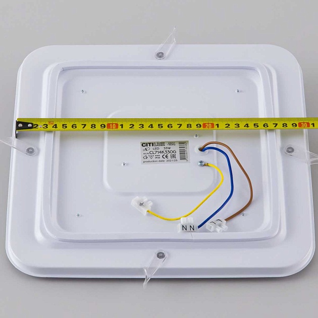 Потолочный светодиодный светильник Citilux Симпла CL714K330G изображение 6 Потолочный светодиодный светильник Citilux Симпла CL714K330G Фото № 6