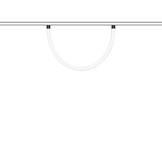 Трековый светодиодный светильник Arlight Mag-Flex-Tube-Elastic-L1000-14W Day4000 034048