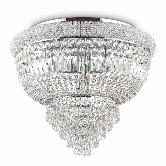 Потолочный светильник Ideal Lux Dubai PL6 Cromo 207186 Фото № 1