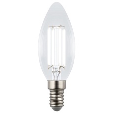 Лампа светодиодная Uniel E14 4W 4000K прозрачная LED-C35-4W/4000K/E14/CL GLY01TR UL-00011937