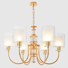 Подвесная люстра Crystal Lux ELENA SP6 GOLD 3