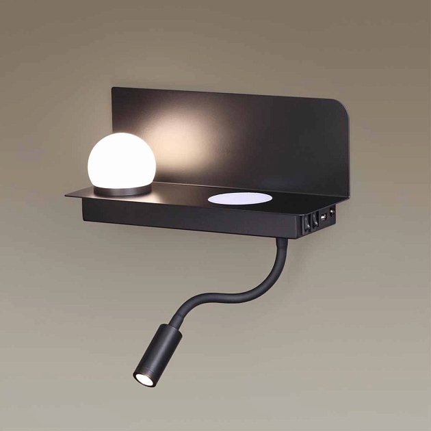 Настенный светодиодный светильник Odeon Light Hightech Smart shelf 4202/6WL фото 2