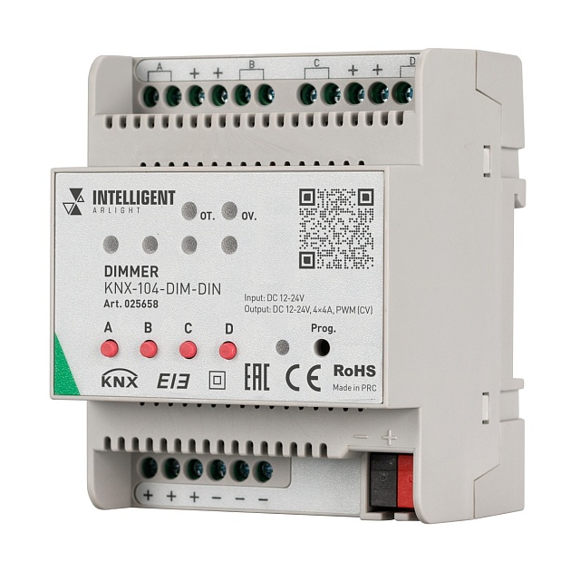 Диммер Arlight KNX-104-Dim-DIN 025658 изображение 1 Диммер Arlight KNX-104-Dim-DIN 025658 Фото № 1